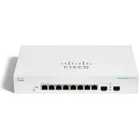 Cisco CBS220-8T-E-2G, Managed, L2, Gigabit Ethernet (10/100/1000), Rack-Einbau, 1U
