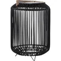 Best Season Star Trading LED Solar Lampe stehend schwarz 34x48cm 481-72