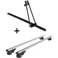 VDP Fahrradträger ORION + Dachträger VDP004 L kompatibel mit für Toyota Yaris Verso 2000-2005
