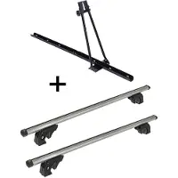 VDP Fahrradträger ORION + Dachträger/Relingträger LION1 kompatibel mit für Seat Ateca (5 Türer) ab 16