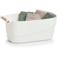 Zeller Organizer für Badaccessoires, 33,5 x 18,5 x 15 cm, weiß, -