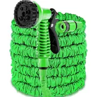 NAmobile Gartenschlauch Dehnbarer Wasserschlauch Flexibel 30 m Wasser Pool Flex Schlauch