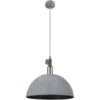 Etc-shop RGB LED Hängeleuchte, Metall, grau, Chrom, App-Steuerung