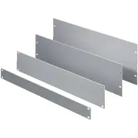 Rittal 6U Aluminium Blindplatte - 1936200 [3 Stück]