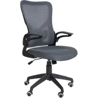 CLP Bürostuhl Hudson ergonomischer Drehstuhl | Farbe grau