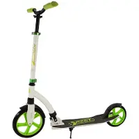 Best Sporting Scooter 250er Rolle, aus Aluminium, klappbarer Tretroller, pink/weiß oder grün/weiß