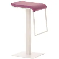 CLP Barhocker Lameng Kunstleder W78 | Farbe lila