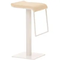 CLP Barhocker Lameng Stoff W78 lange Lebensdauer creme