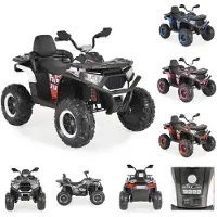 Moni Kinder Elektro-Buggy Cool NEL-007, EVA-Reifen, Scheinwerfer, Musikfunktion weiß