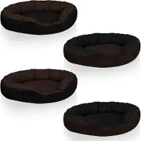BedDog Hundebett SUNNY 4in1,L,MOCCA (schwarz/braun)