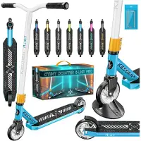 Kesser Stunt Scooter X-Limit-Pro 360° Lenkung Funscooter Stuntscooter mit Ständer ABEC 9 Kugellagern, 110 mm PolyurethanRäder , Kickscooter Tretroller Cityroller Trick Roller für Kinder Erwachsene