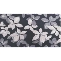 Grund Badematte "Umbria", rutschhemmend beschichtet, fußbodenheizungsgeeignet, Modernes Blättermuster in Black oder Taupe, 5 Jahre Garantie