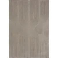 Merinos Teppich "Sign 1904", rechteckig, 12 mm Höhe, Hoch Tief Struktur, Geometrisch, 100% recyceltem Polyester, Wohnzimmer