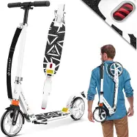 Kesser Cityroller Scooter 205mm Räder PolyurethanBig Wheel - Pro-S Tretroller mit Doppel Federung, City-Roller Scooter klappbar und Höhenverstellbar, Roller Kickscooter für Erwachsene und Kinder