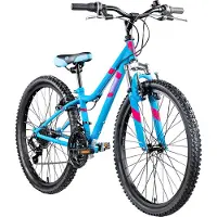 Galano GA20 Jugendfahrrad 24 Zoll Mountainbike ab 8 Jahre 130 - 145 cm 21 Gänge blau