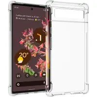 IMoshion Google Pixel 6 Hülle - Silikon - - Backcover/Soft Case - Transparent