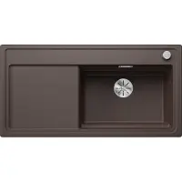 BLANCO Spüle ZENAR XL 6 S DGP 1000 x 510 mm cafe 524065 1 Spülbecken Becken rechts Mit Tropffläche