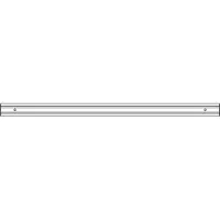 Hammerbacher Orga-Schiene 180cm ohne Halterung silber