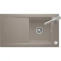 Villeroy & Boch Keramikspüle 330702TR, Timeline 50 Einbauspüle - inkl.