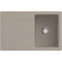 Villeroy & Boch Keramikspüle 333401AM, Siluet 45 Einbauspüle - inkl.