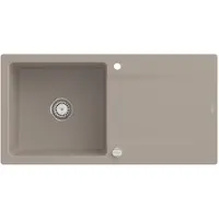 Villeroy & Boch Keramikspüle 333602AM, Siluet 60 Einbauspüle - inkl.