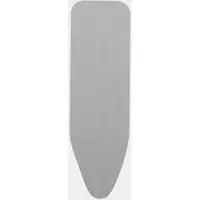 Brabantia 134104, Bügelbrettabdeckung, Baumwolle, Grau, Einfarbig, Handwäsche, Ironing Board C