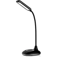 Etc-shop LED Tischlampe, Alu, schwarz, dimmbar, verstellbar, CCT