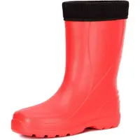 Ladeheid Damen leichte Eva Thermo Gummistiefel Regenstiefel LADW002 (Rot, 39 EU)