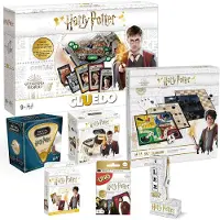 Winning Moves Harry Potter - Mega Spielepaket (Cluedo, Trivial Pursuit, Spielesammlung, UNO, Whot, LexGo)