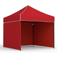 ShopJK Faltzelt Pavillon Profi 3X3M Rot