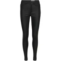 Noisy May Callie High Waist Skinny Coated Hosen