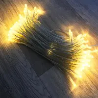 Mojawo 50'er LED Lichterkette Innenbereich warmweiß