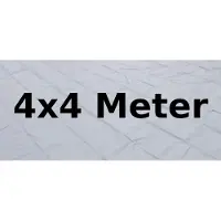 ALEOS . Bodenplane PVC 4 x 4 Meter grau