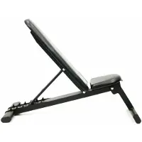 Muscle Power Klappbare Trainingsbank Schwarz