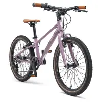 Bikestar Leichtgewicht 8kg Kinder Fahrrad Aluminium ab 6 Jahre | 20 Zoll 7 Gang Shimano | Lila