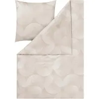 Estella LOESCHEN Ateliers Jersey- Bettwäsche-Garnitur Dora Farbe natur Größe 135x200 + 80x80