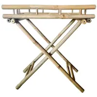 Chic Antique Lyon Serviertisch Bambus 60x40 cm