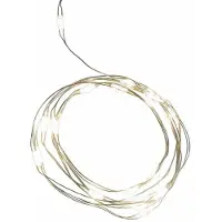 Idena 24x Lichterkette 20 Micro LED warmweiß mit USB 1,25m