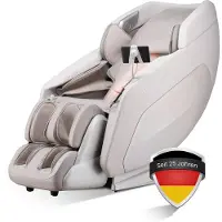 WELCON Massagesessel ROYALRELAXX in hellbeige-hellgrau