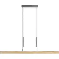 HerzBlut Leonora LED Balkenleuchte Up&Down Asteiche natur 121cm