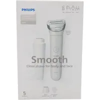 Philips SHAVER Series 8000 Lady BRL159/00 Kabelloser Rasierer, nass und trocken, Folienschaber, 1 Kopf/Köpfe, Weiß, Anti-Rutsch-Griff, Akku, Integrierte Batterie