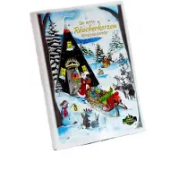 Crottendorfer Original Adventskalender Räucherkerzenland - 24 verschiedene Düfte in Größe M
