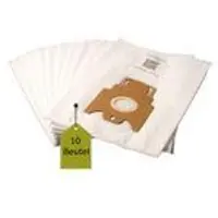 EVendix Staubsaugerbeutel eVac 07, 10 Stk + 1 Mikro-Filter kompatibel mit VIVESS V 06