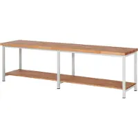 RAU Werkbank höhenverstellbar 8000-7, B3000xT700xH840-1040mm