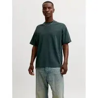 Jack & Jones T-Shirt "JJEBARRON TEE SS O-NECK NOOS" Baumwollmischung, loose fit