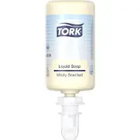Tork Flüssigseife S4, 424501, mild, mit frischem Duft, dermatologisch getestet, kompatibel mit S4 Hygienespendern, 6 x 1000 ml