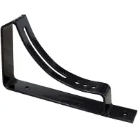 DAPRONA Laufroststütze universal für Dachtritt und Laufrost Schwarz 28cm, für Blechdach geeignet, Dachtritte für Schornsteinfeger