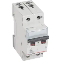 Legrand 403370 TX3 Leitungsschutzschalter B-Charakteristik, 10A, 1-polig+N, 6kA, 230VAC, 2TE