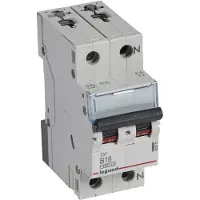 Legrand 403372 TX3 Leitungsschutzschalter B-Charakteristik, 16A, 1-polig+N, 6kA, 230VAC, 2TE