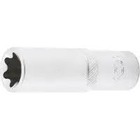 Bgs Steckschlüssel-Einsatz E-Profil, tief Antrieb Innenvierkant 12,5 mm (1/2") SW E20
